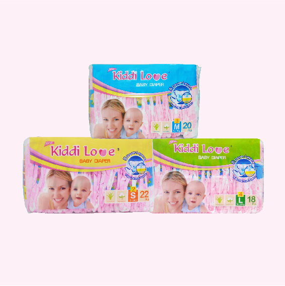 Kiddi Love Baby Diaper - Transparent Pack